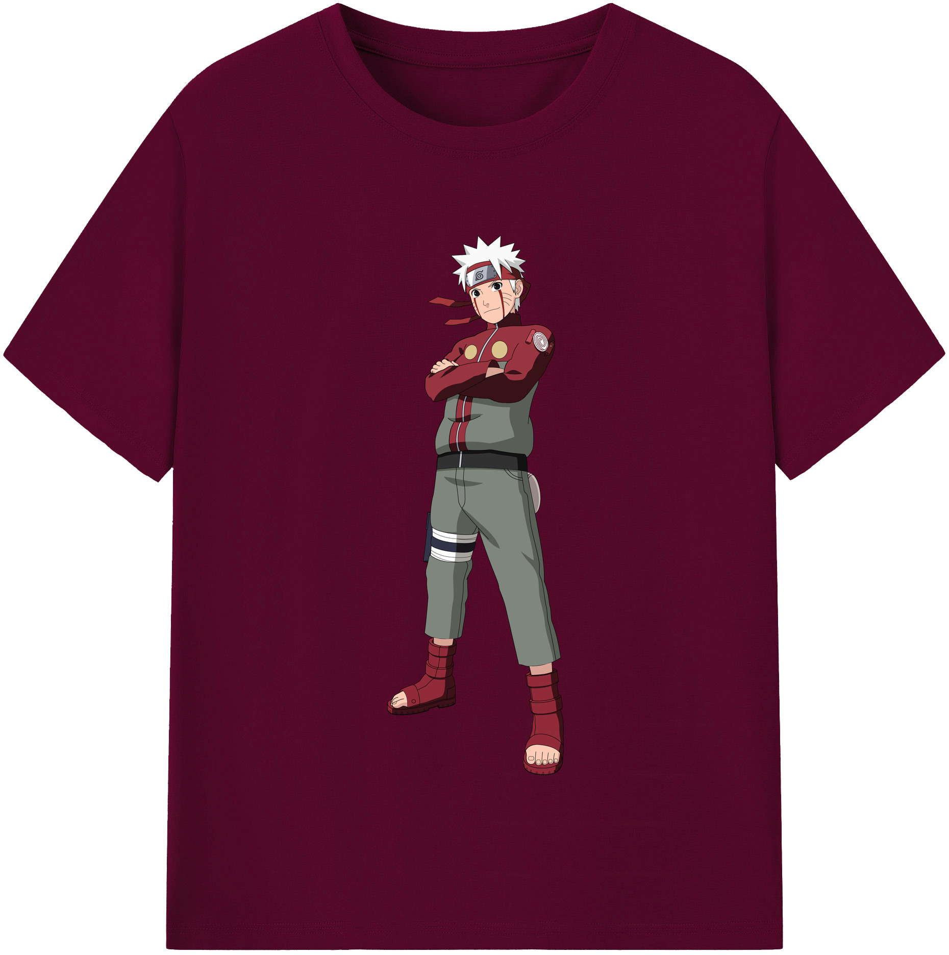 （画像用） NARUTO -ナルト- うずまき ナルト Uzumaki Naruto レディースカジュアルプリントTシャツ（綿100％）